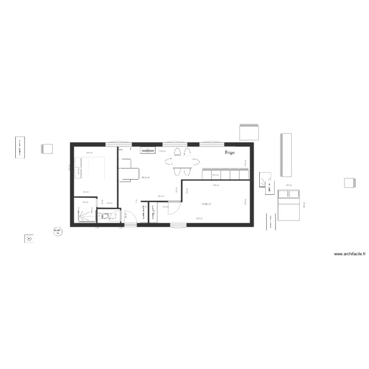appart pc12. Plan de 