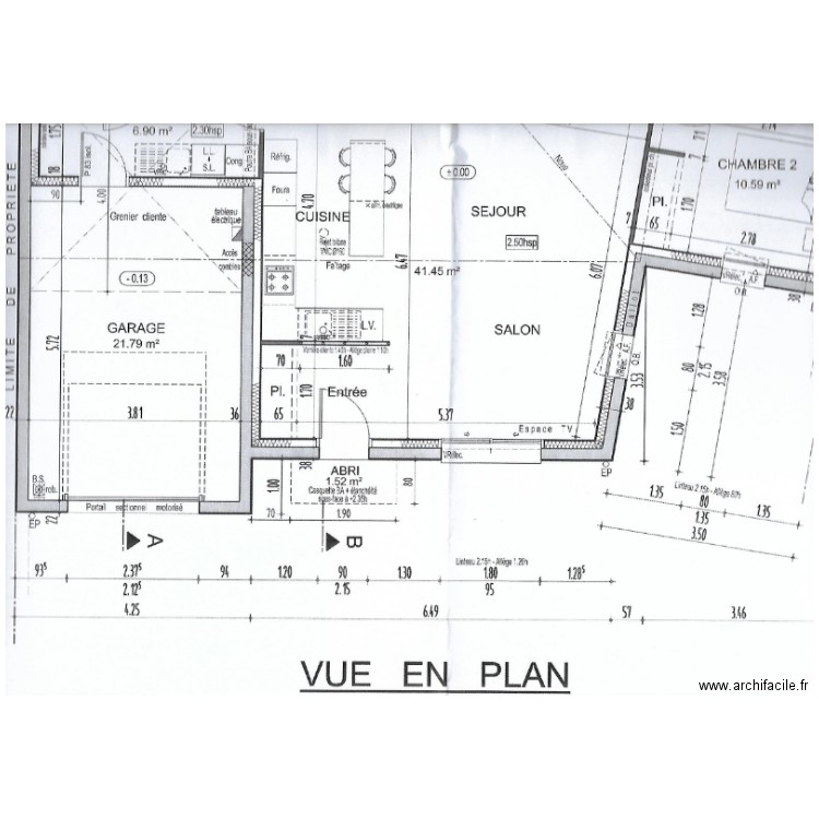 élec ophé. Plan de 0 pièce et 0 m2