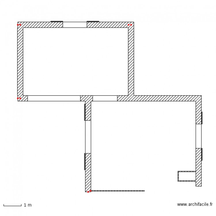 Agrandissement Maison. Plan de 0 pièce et 0 m2