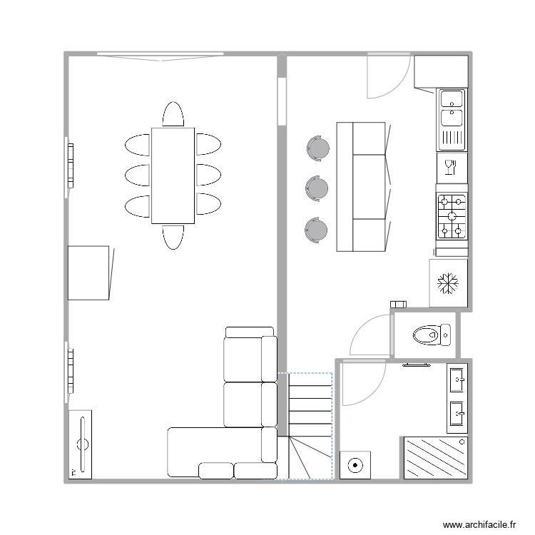 Agencement montignac. Plan de 0 pièce et 0 m2