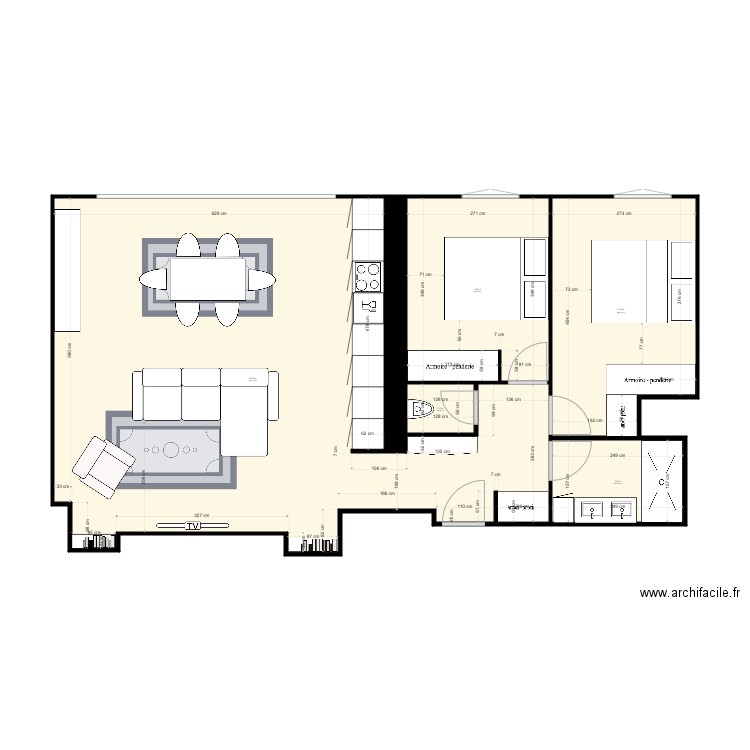 MODIFE CANNES PARC CONTINENTAL PLAN . Plan de 0 pièce et 0 m2