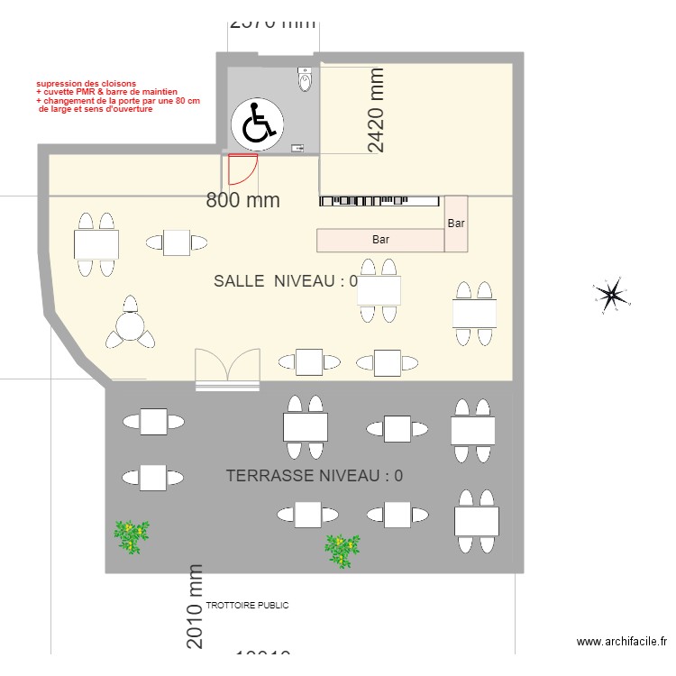 TON TON . Plan de 0 pièce et 0 m2