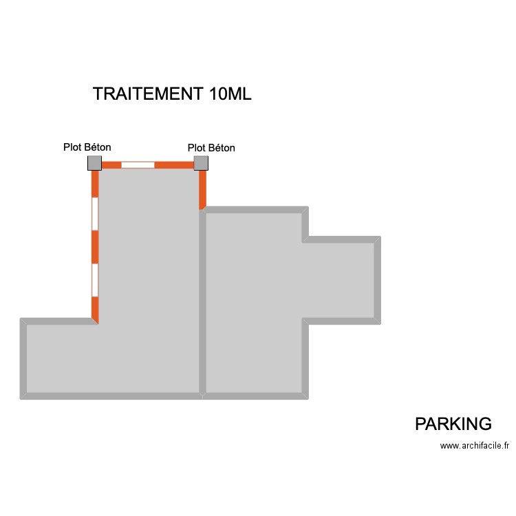 Zone SABY. Plan de 2 pièces et 92 m2