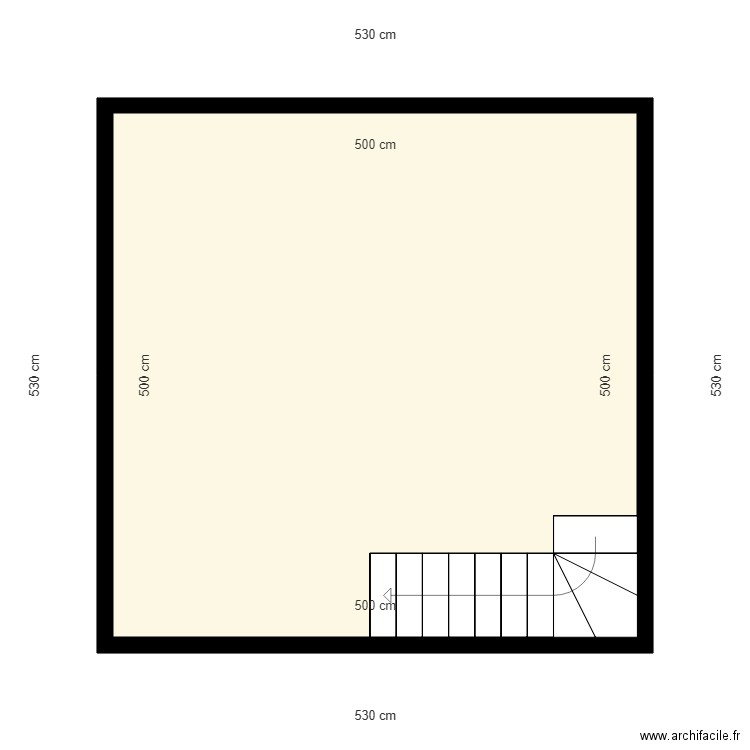 ESCALIER 1. Plan de 0 pièce et 0 m2