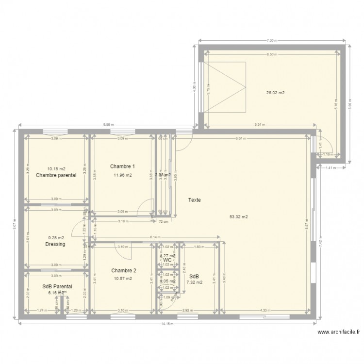 MAISON6. Plan de 0 pièce et 0 m2
