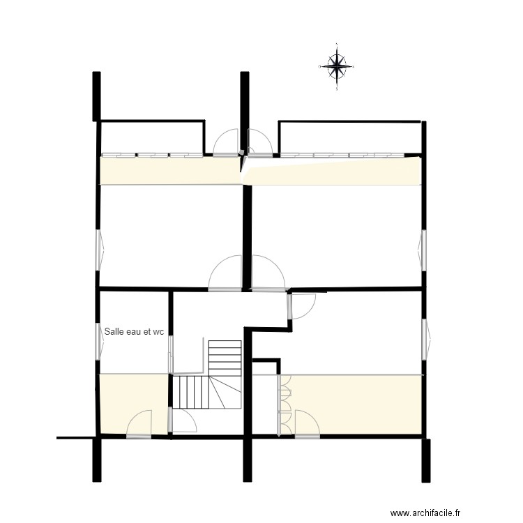 ETAGE 1. Plan de 0 pièce et 0 m2