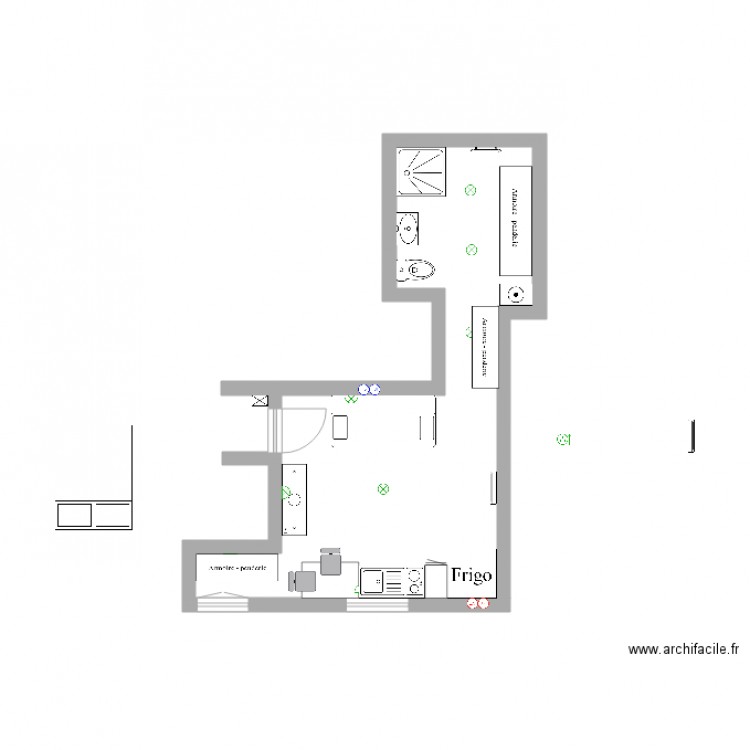 Appartement 1 Bedarieux v2. Plan de 0 pièce et 0 m2