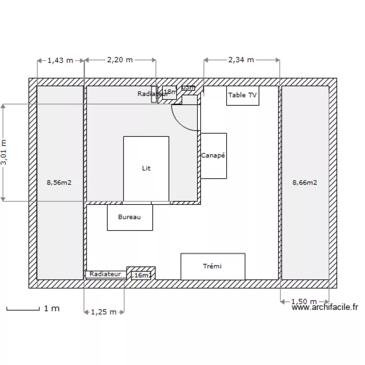 Grenier. Plan de Grenier. Plan de