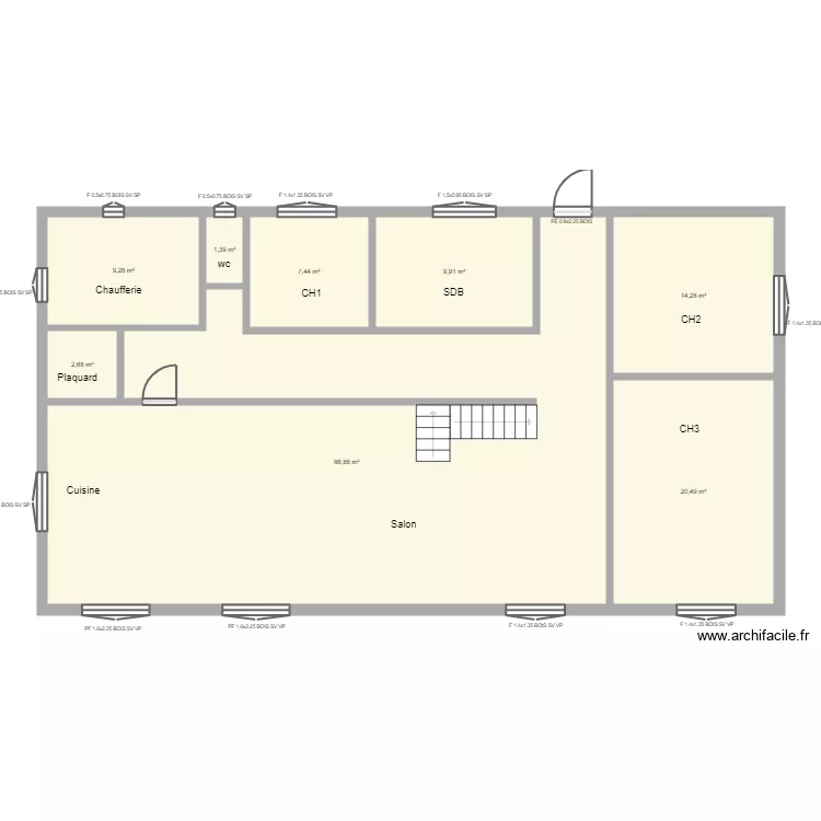 SANCHO RDC. Plan de 