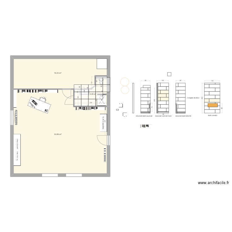 sdb haut 2025_70x90_carrelage60x60_b. Plan de 3 pièces et 74 m2