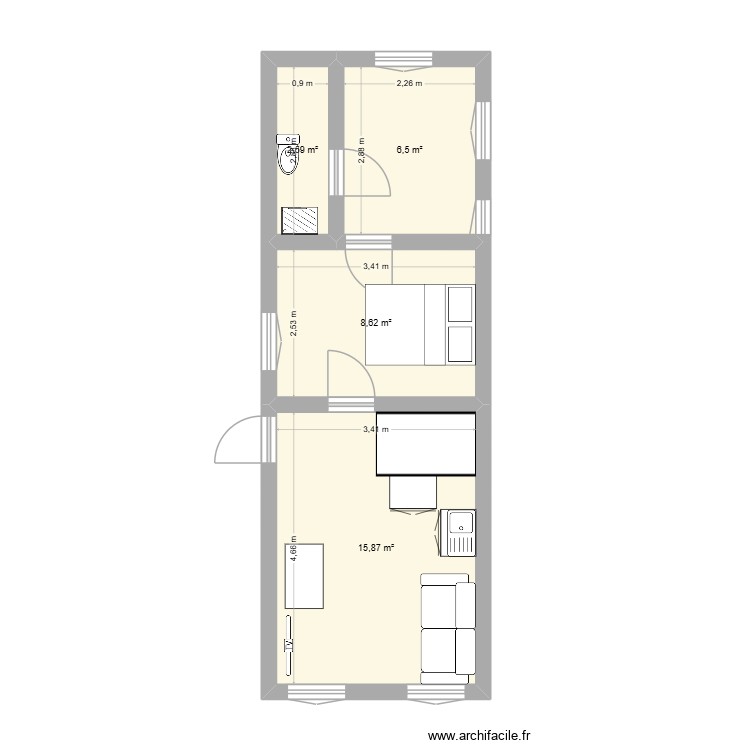 Alex. Plan de 0 pièce et 0 m2