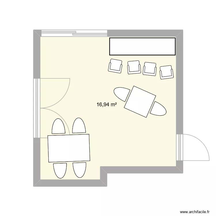 Nano. Plan de 1 et 17 m² Nano. Plan de 1 et 17 m²