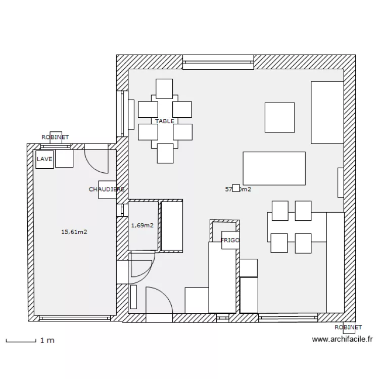 AMENAGEMENT RDC. Plan de AMENAGEMENT RDC. Plan de