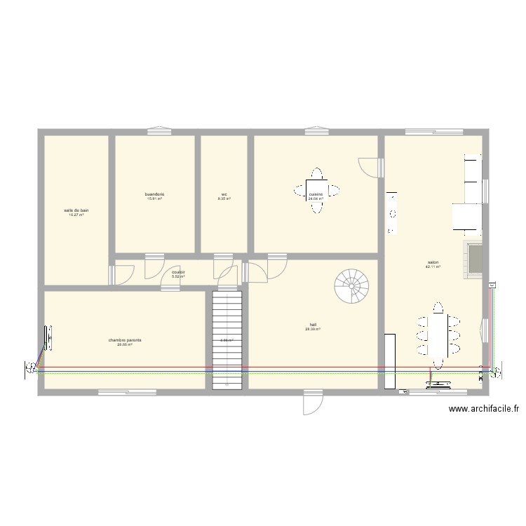 plan bas electricité clim. Plan de 0 pièce et 0 m2