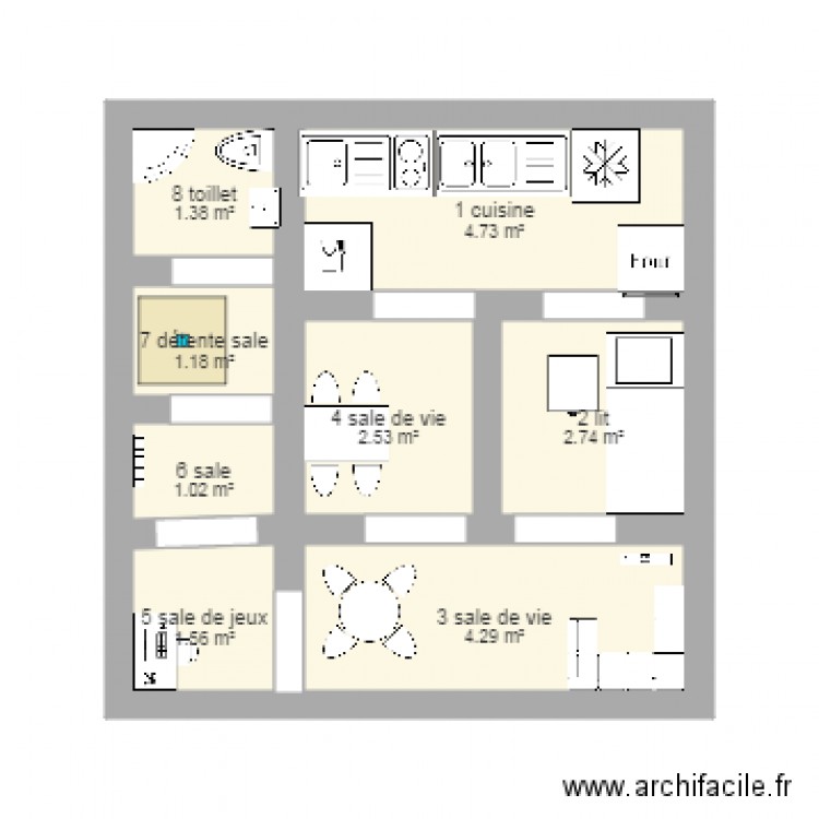 plan de maison en anglais