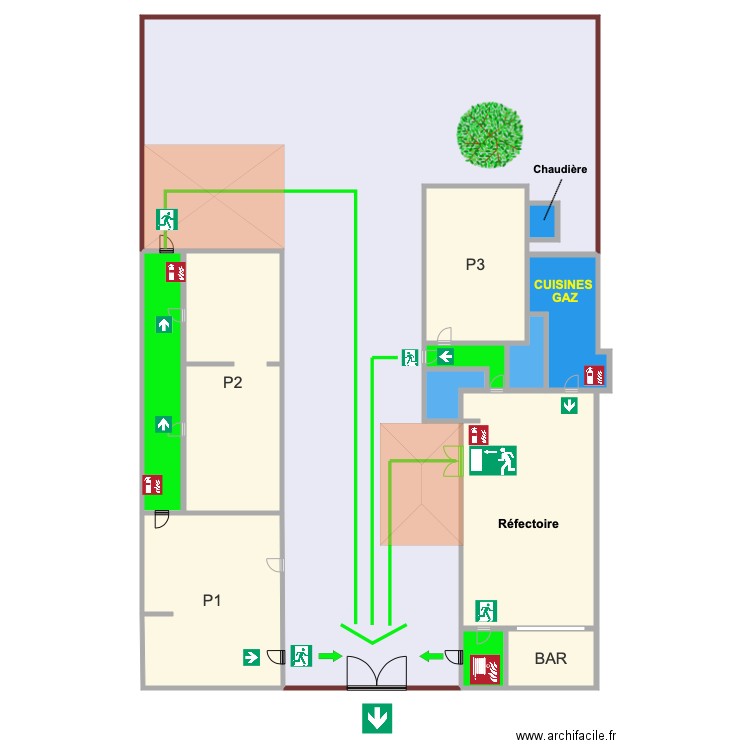 Beignee 1. Plan de 0 pièce et 0 m2