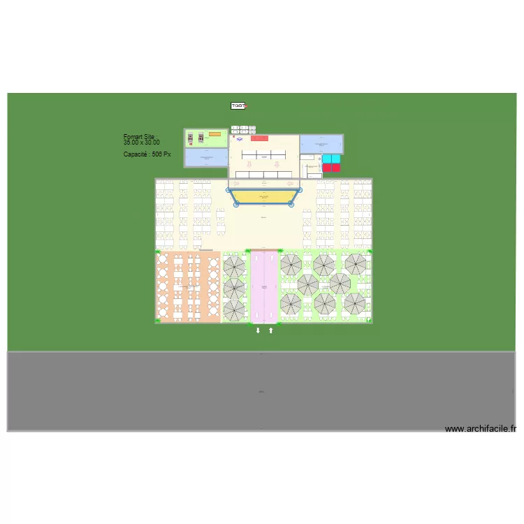 restaurant 2. Plan de 