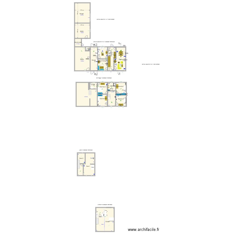 Plan Etat futur 1 electricite. Plan de 0 pièce et 0 m2