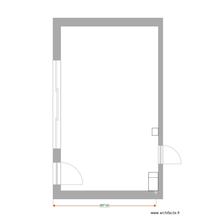 niveau 0 JEEDOM2. Plan de 0 pièce et 0 m2