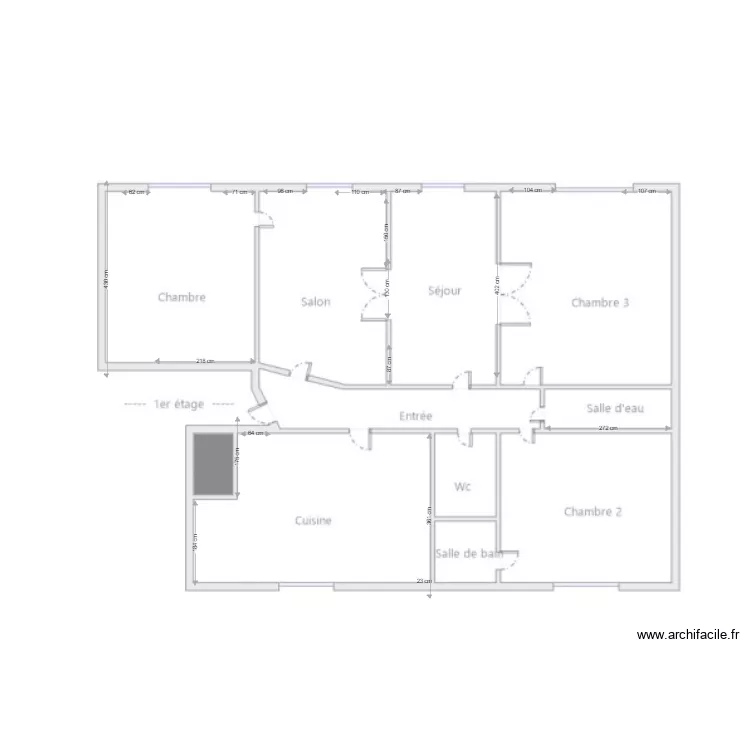 Valentin 1 er . Plan de 