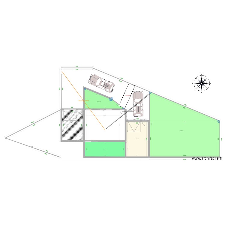 FINAL 2 Ker verh Masse. Plan de 14 pièces et 305 m2