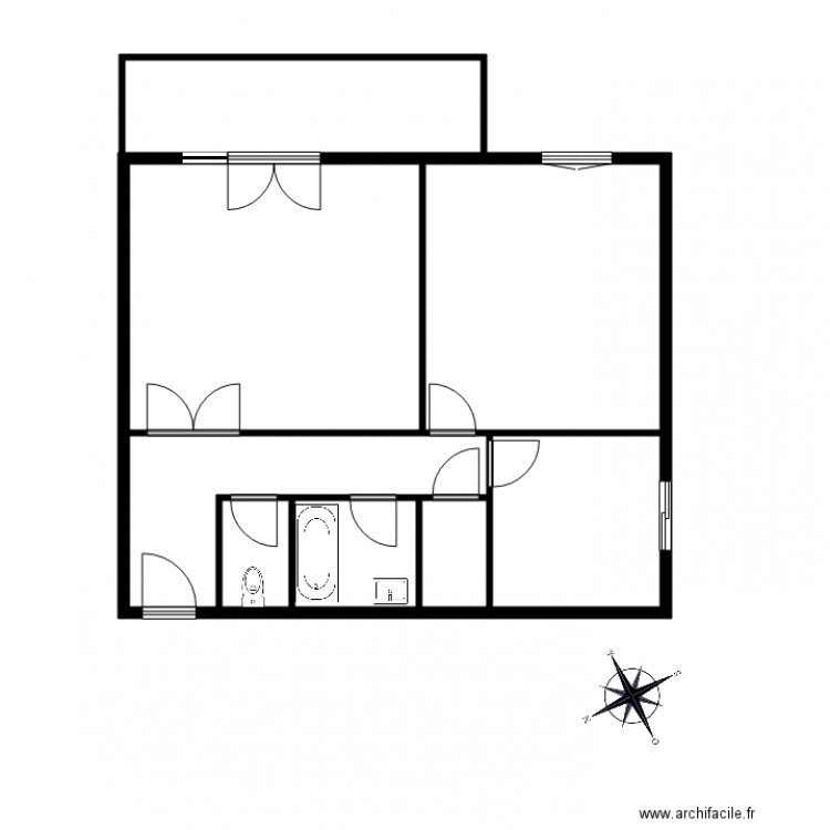 anglet t2. Plan de 0 pièce et 0 m2