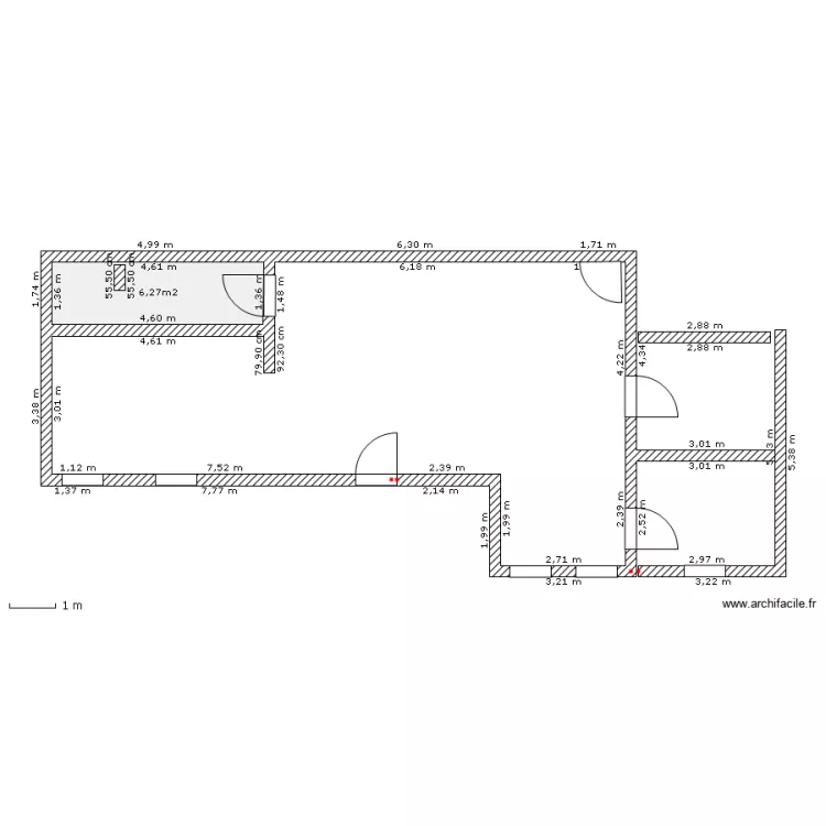 Angervilliers1. Plan de 
