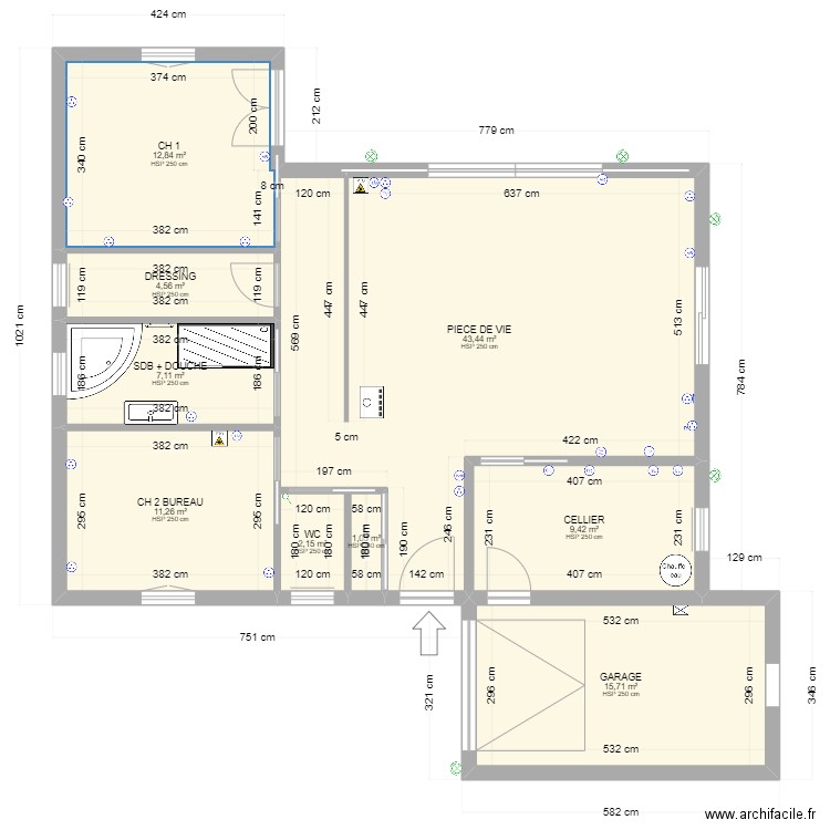 PLAN PORTES FENETRES. Plan de 0 pièce et 0 m2
