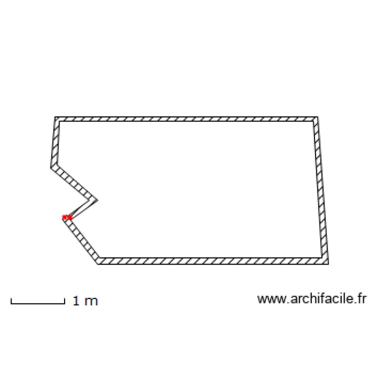 jardinet  avant. Plan de 