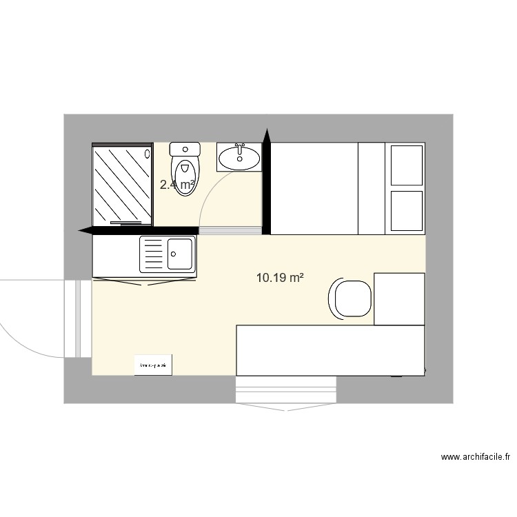 dépendance. Plan de 0 pièce et 0 m2