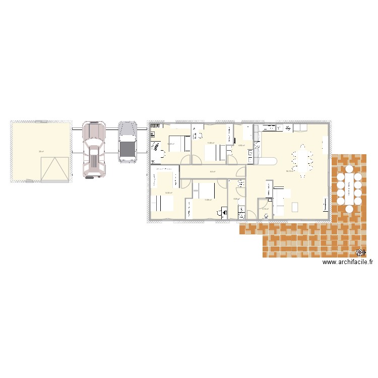 maison4. Plan de 0 pièce et 0 m2