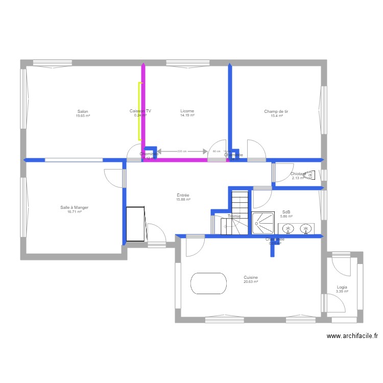 Global V2. Plan de 0 pièce et 0 m2