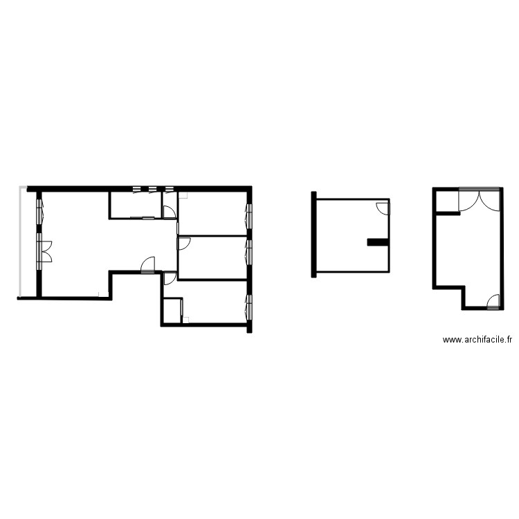 LEBEL. Plan de 9 pièces et 115 m2