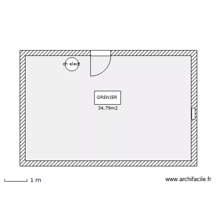 GRENIER. Plan de GRENIER. Plan de