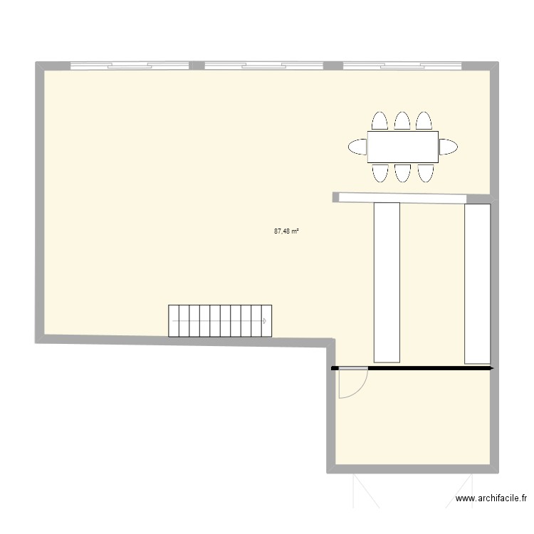 plan etage. Plan de 0 pièce et 0 m2