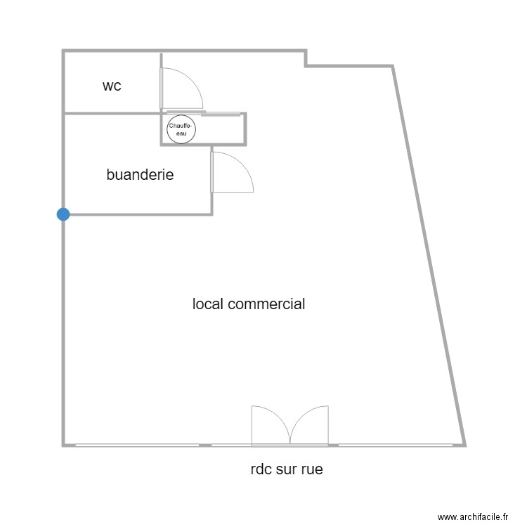 sci DOED. Plan de 0 pièce et 0 m2