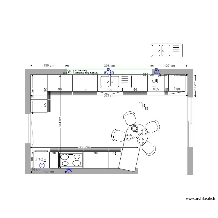 LNANTOcuisine equipée. Plan de 0 pièce et 0 m2