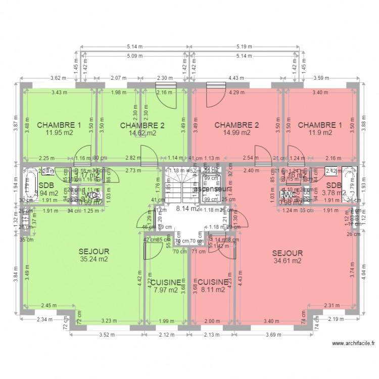square Gille PREMIER etage   ROBIN. Plan de 0 pièce et 0 m2