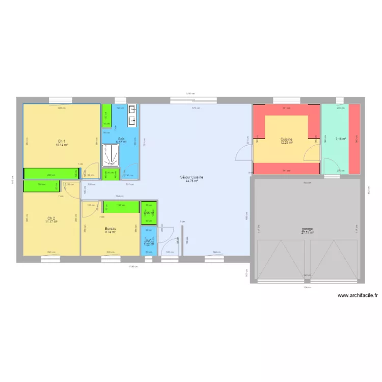 BOCQUET. Plan de 