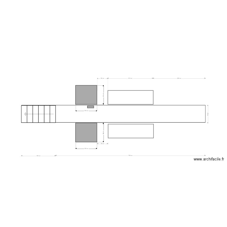 Fosse 8m60 avec levage auxiliaire GST. Plan de 0 pièce et 0 m2