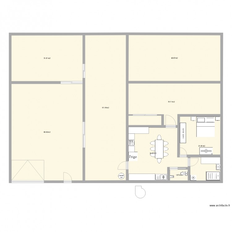 Projet Atelier 320. Plan de 0 pièce et 0 m2