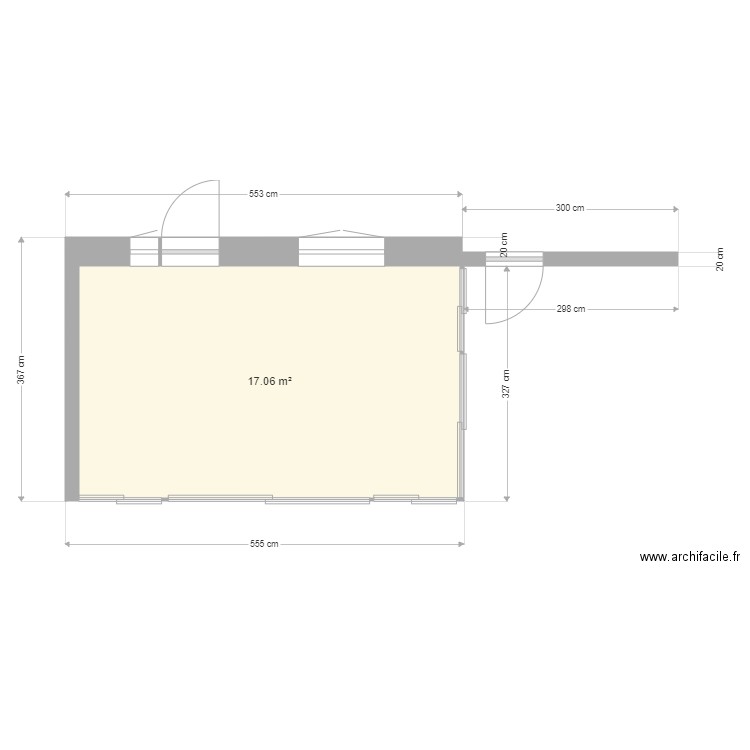 Véranda. Plan de 0 pièce et 0 m2