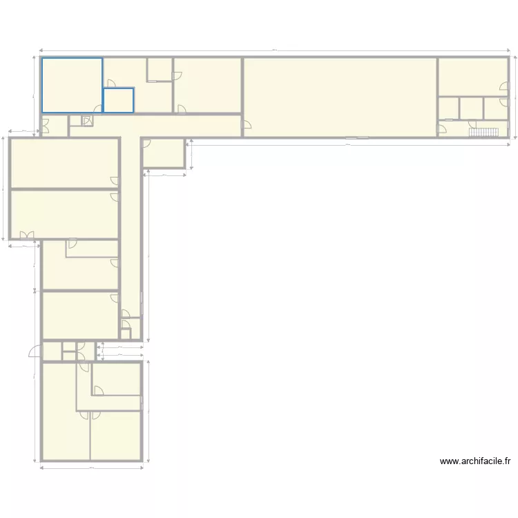 LEERS LES TRIEUX bat principal niveau 0. Plan de 0 pièce et 0 m2 LEERS LES TRIEUX bat principal niveau 0. Plan de 0 pièce et 0 m2