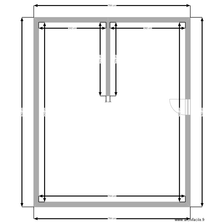 aménagement. Plan de 0 pièce et 0 m2