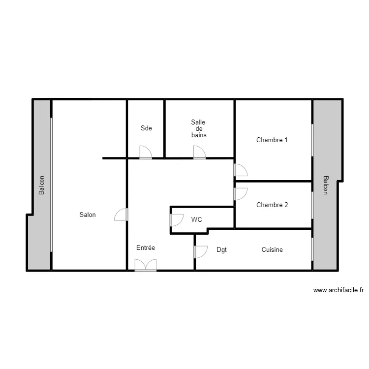 DARMON SAINT CLOUD. Plan de DARMON SAINT CLOUD. Plan de