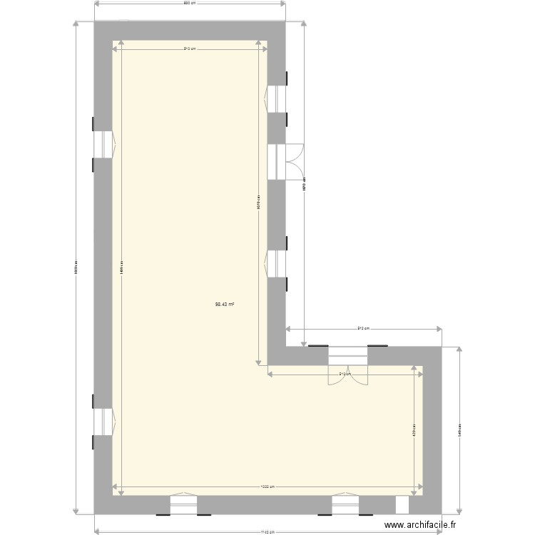 plan pour autorisation. Plan de 0 pièce et 0 m2