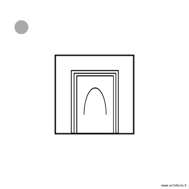 Cheminée orangeraie 2. Plan de 0 pièce et 0 m2