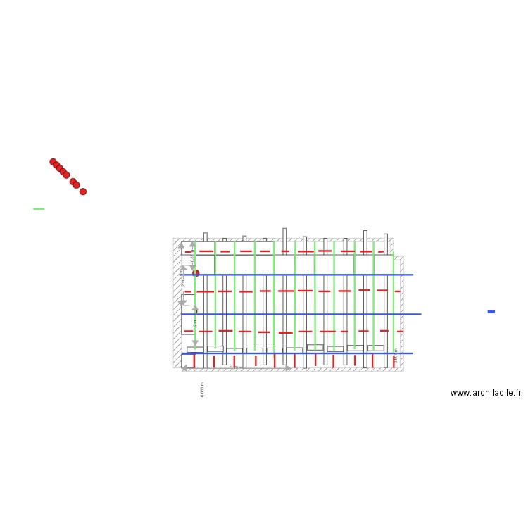 calepinage plafond 5. Plan de 0 pièce et 0 m2