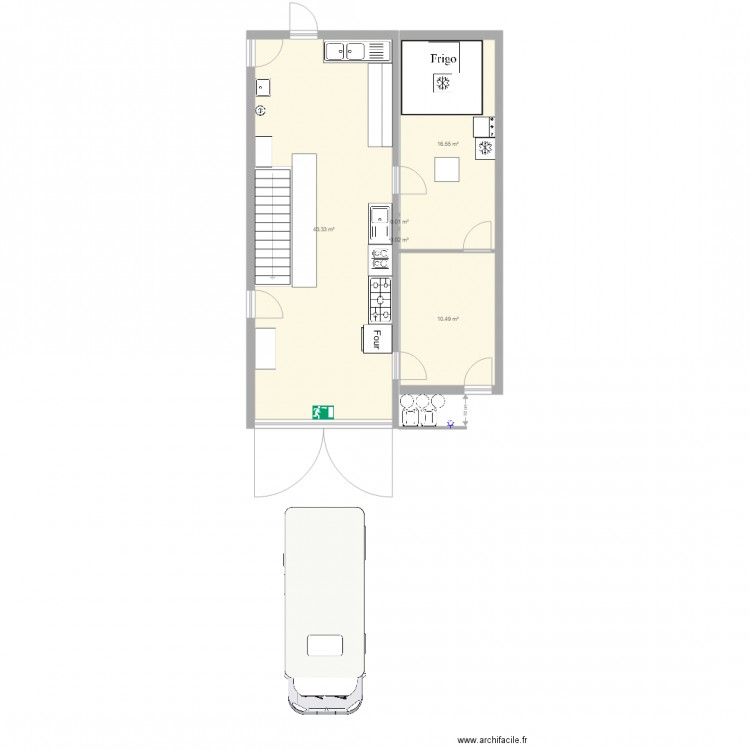  mobychef v2 suite. Plan de 0 pièce et 0 m2