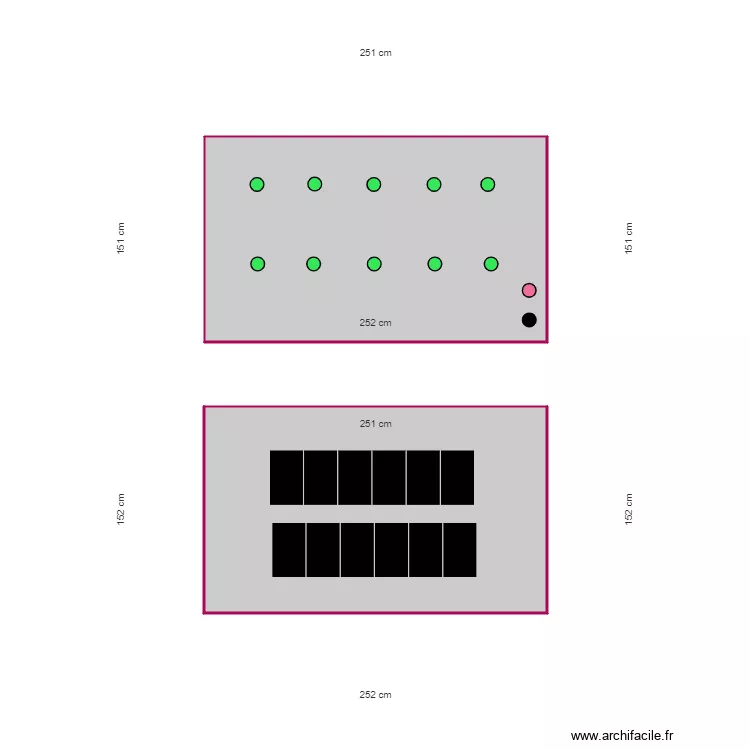 boite elect. Plan de 